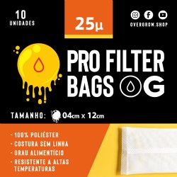 Pro Filter Bags OverGrow 25 micras - 4,5 x 12,7cm